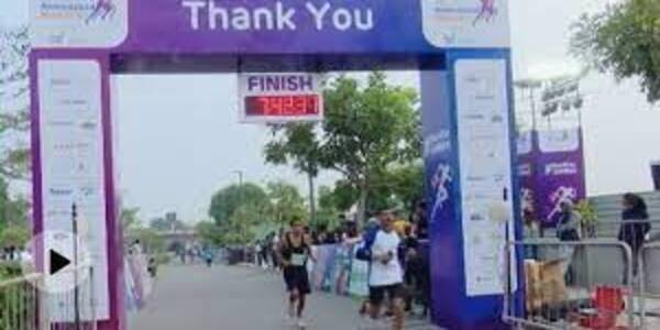 7th Adani Ahmedabad Marathon organized in honor of armed forces, more than 20 thousand people participated